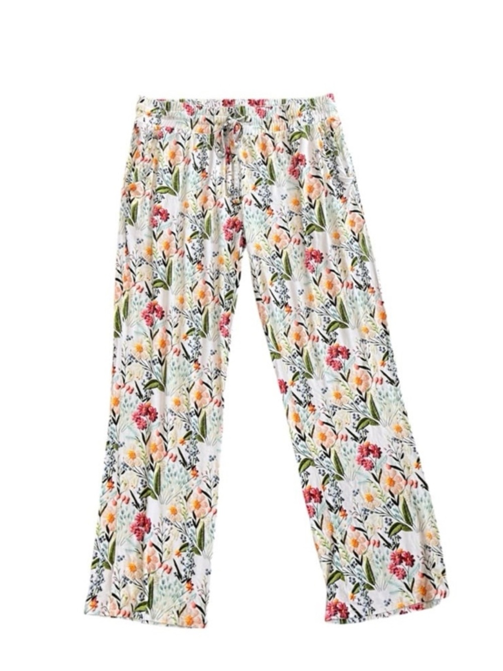 Made with Magic Floral Bamboo Pajama Lounge Pants Womens Size Medium